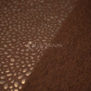 Abstract Animal Foiled EcoDelish Double Peached Melange Fabric | Blue Moon Fabrics