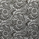 Traditional Tattoo Polynesian Chambray (Denim Look) Fabric | Islands Fabric