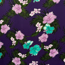 Aloha Garden Polyester Glitter Fabric | Islands Fabric