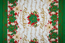 Musical Poinsettia Celebration Polyester Fabric | Islands Fabric
