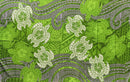 Turtles Traditional Tattoo Polyester Sarong | Islands Fabric