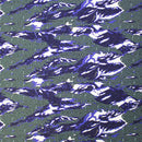 Abstract Topographic Printed Spandex Fabric | Blue Moon Fabrics