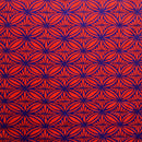 Tapa Flower Print Poly Linen Fabric | Islands Fabric