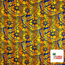 Plumeria Star Design Rayon Fabric | Islands Fabric