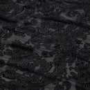 Versailles Burn Out Stretch Velvet Fabric | Blue Moon Fabrics