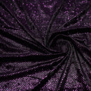 Vivian Glitter Printed Stretch Velvet Fabric | Blue Moon Fabrics