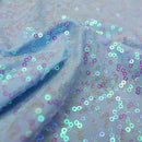 Zsa Zsa Pearl Spandex Sequin Fabric | Blue Moon Fabrics