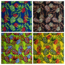Monstera & Split Leaves Fabric | Rayon