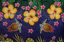 Hibiscus/Turtle Sarong | Polyester