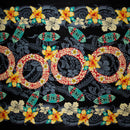 Rings of Polynesia Fabric | Rayon