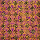 Traditional Polynesian Tattoo All Over design Peachskin Fabric | Islands Fabric