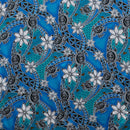 Tiare Sea Turtles Polynesian Tribal Design Rayon Fabric| Islands Fabric