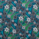 Tiare Sea Turtles Polynesian Tribal Design Rayon Fabric| Islands Fabric