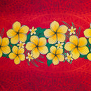 Plumeria Polyester Sarong | Islands Fabric