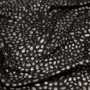 Abstract Animal Foiled EcoDelish Double Peached Melange Fabric | Blue Moon Fabrics