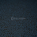 Abstract Animal Foiled EcoDelish Double Peached Melange Fabric | Blue Moon Fabrics