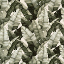 2nd image of Beige All Over Banana Leaf Fabric