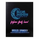 Breeze Spandex Jersey with Wicking Color Card | Blue Moon Fabrics