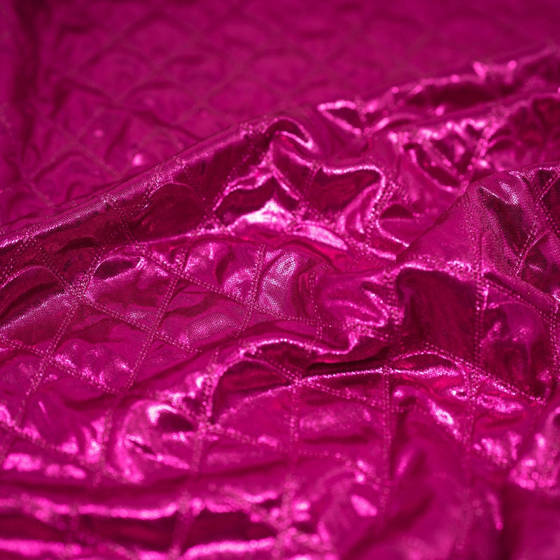 Betty Embossed Metallic Polyester Fabric | Blue Moon Fabrics