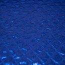 Betty Embossed Metallic Polyester Fabric | Blue Moon Fabrics