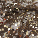 Charlize Stretch Lace Sequin Fabric | Blue Moon Fabrics