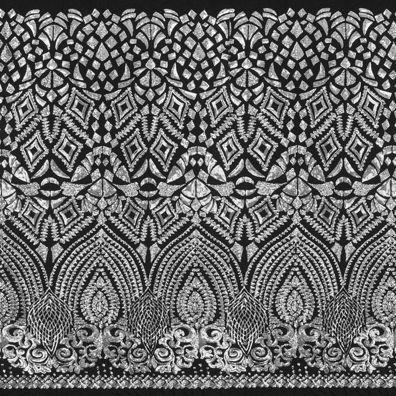 Cleopatra Stretch Mesh Sequin Fabric | Blue Moon Fabrics