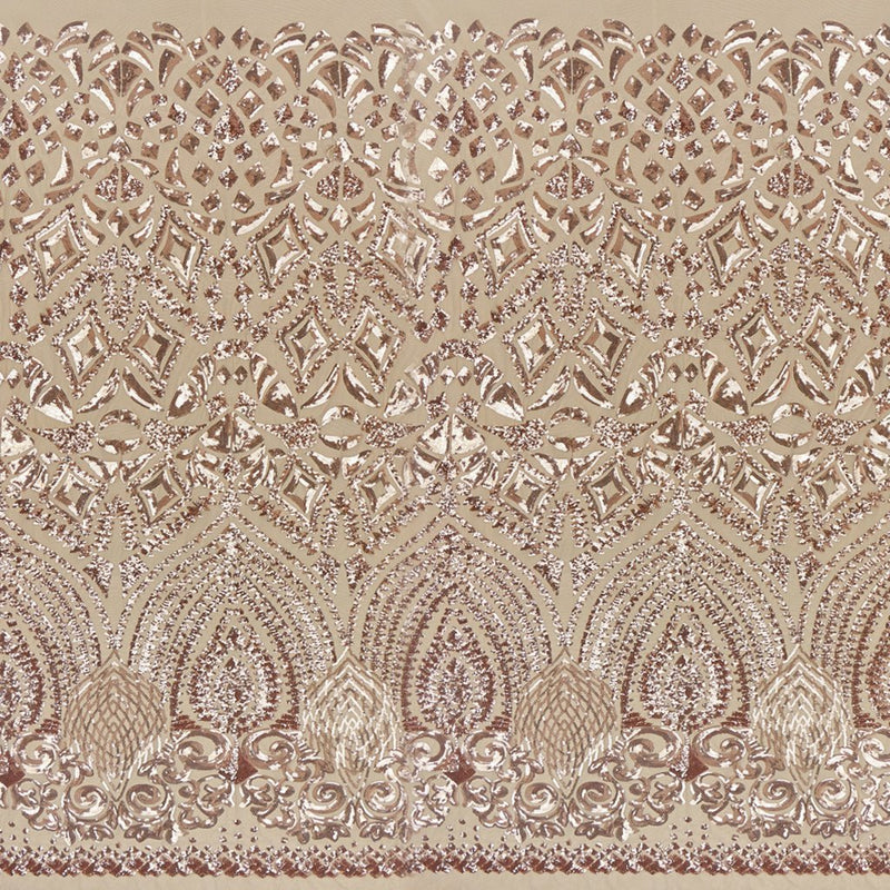 Cleopatra Stretch Mesh Sequin Fabric | Blue Moon Fabrics