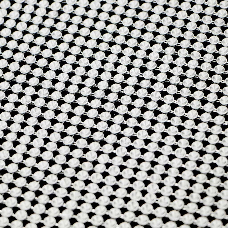 Cupped Aluminum Scale Mesh | Blue Moon Fabrics