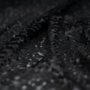 Dark Shimmer Mesh Sequin Fabric | Blue Moon Fabrics
