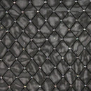 Diamonds Flocked Stretch Mesh Fabric | Blue Moon Fabrics