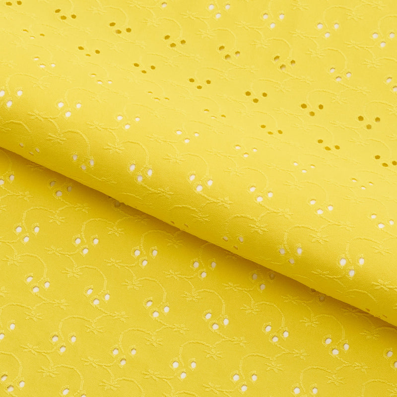 Eyelet Polyester Spandex Jacquard | Blue Moon Fabrics