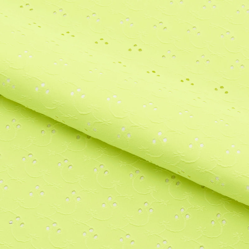 Eyelet Polyester Spandex Jacquard | Blue Moon Fabrics