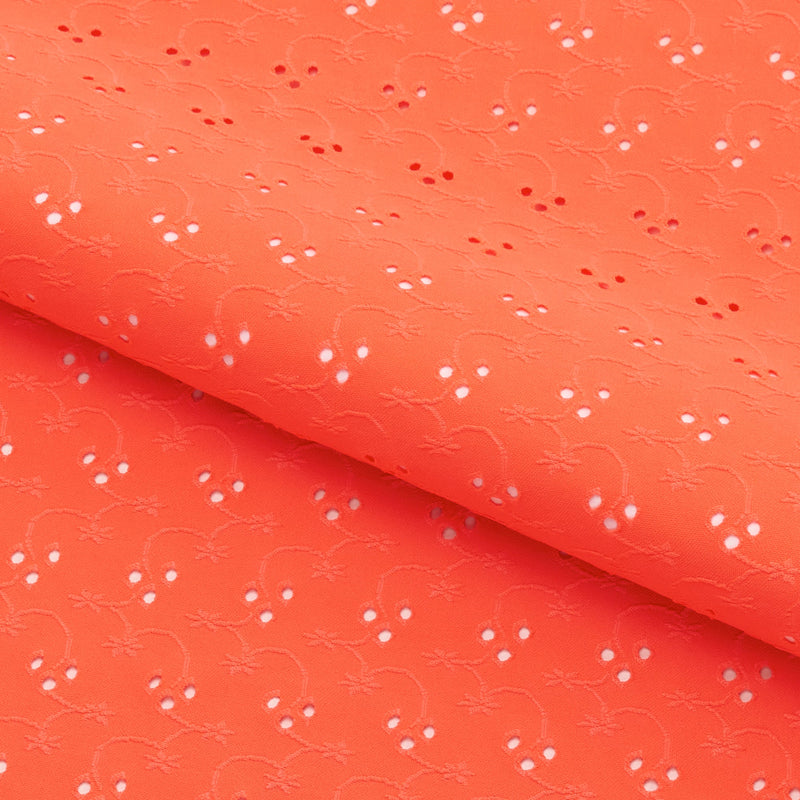 Eyelet Polyester Spandex Jacquard | Blue Moon Fabrics