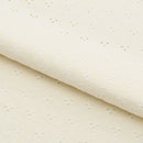 Eyelet Polyester Spandex Jacquard Fabric | Blue Moon Fabrics