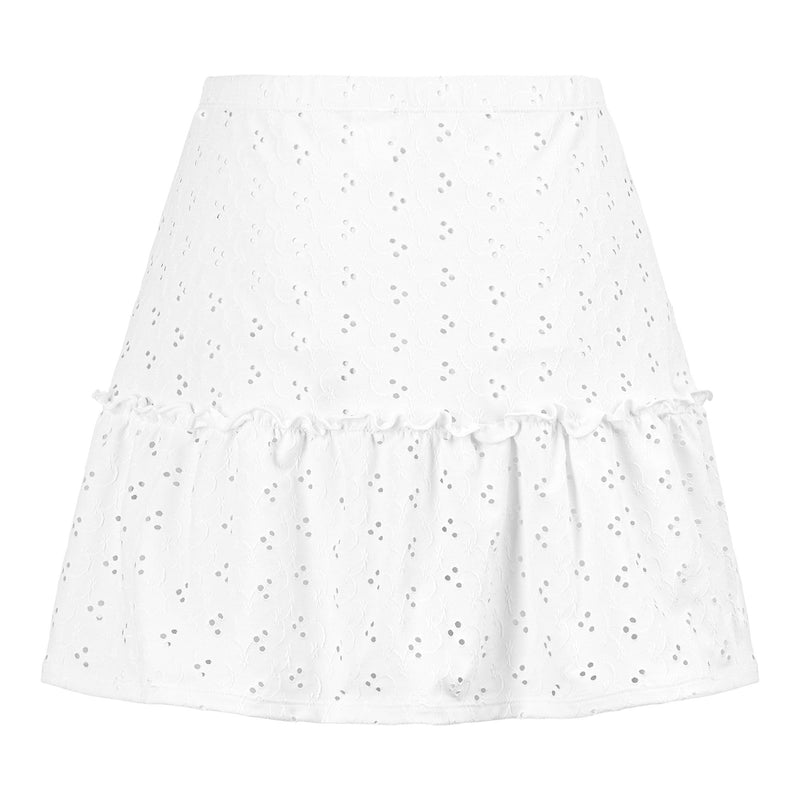 Eyelet Polyester Spandex Jacquard | Blue Moon Fabrics