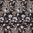 Genevieve Embroidered Mesh Fabric | Blue Moon Fabrics