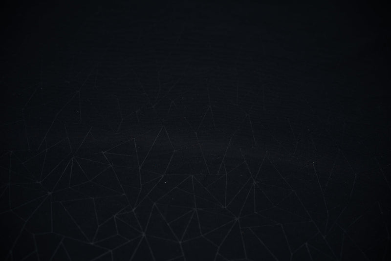 Geometric Embossed Matte Nylon Spandex Tricot Fabric | Blue Moon Fabrics