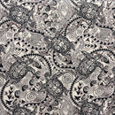 Tiki Turtle All Over Cotton Fabric | Islands Fabric