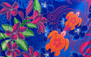 Hibiscus Tiare Turtle Sarong | Islands Fabric