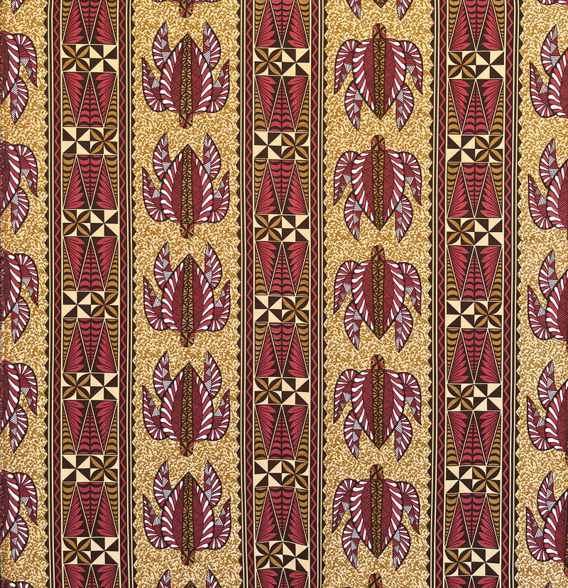 Tonga Sea Turtles Peachskin Fabric | Islands Fabric