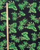 Emerald Jungle Peachskin Fabric | Islands Fabric