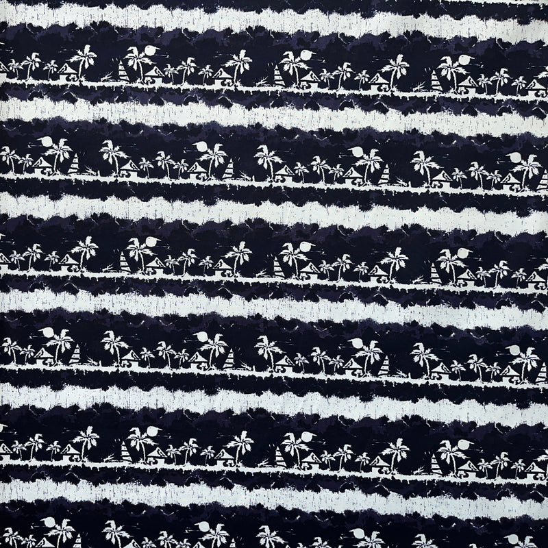 Tropical Island Rayon Fabric | Islands Fabric