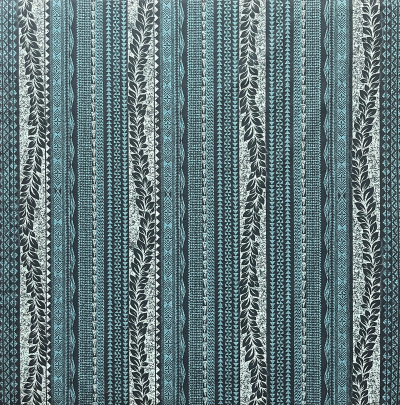 Traditional Tattoo Lei Poly Cotton Fabric | Islands Fabric