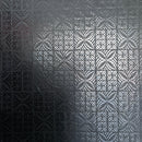 Geometric Floral Panel Polyester Foil Fabric | Islands Fabric