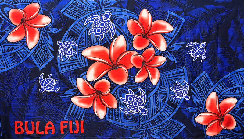 Bula Fiji Turtle Sarong | Islands Fabric