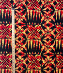 Traditional Tapa Design Cotton Light Barkcloth Fabric | Islands Fabric