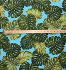 Monstera Leaf Upholstery Fabric | Islands Fabric