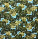 Monstera Leaf Upholstery Fabric | Islands Fabric