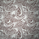 Tribal Tattoo w/Turtles Fabric | Chambray (Denim Look)