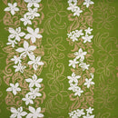 Tiare Garden Glitter Polyester Fabric| Islands Fabric